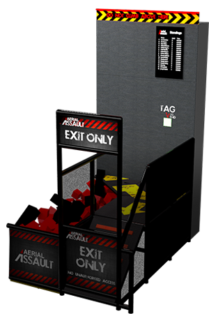 Aerial assault Exit section